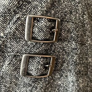 Woman’s skirt, Garnet Hill. Size 12. Wool/silk blend. Lined. Nice details. NWOT